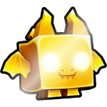 Shiny Golden Nuclear Dragon