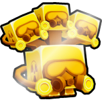 Shiny Golden Nuclear Mortuus