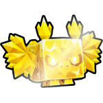 Shiny Golden Obsidian Griffin