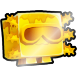 Shiny Golden Ooze Axolotl