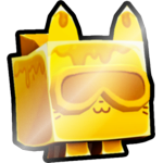 Shiny Golden Ooze Cat