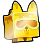 Shiny Golden Ooze Corgi