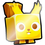 Shiny Golden Orange Squirrel