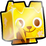 Shiny Golden Painter Dog