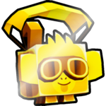 Shiny Golden Parachute Monkey