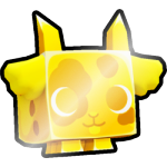 Shiny Golden Pastel Goat