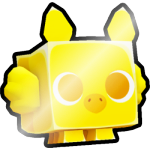 Shiny Golden Pastel Griffin