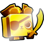 Shiny Golden Pirate Panda