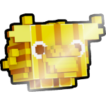 Shiny Golden Pixel Hippomelon