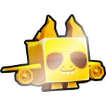 Shiny Golden Plane Dragon