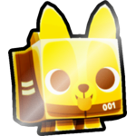 Shiny Golden Player Corgi