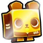Shiny Golden Player Panda