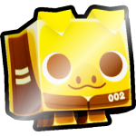 Shiny Golden Player Piggy