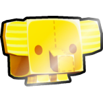 Shiny Golden Plushie Elephant