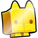 Shiny Golden Plushie Fox