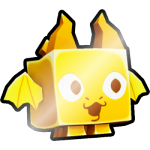 Shiny Golden Pog Dragon