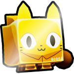 Shiny Golden Prison Cat