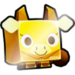 Shiny Golden Prison Cow