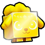 Shiny Golden Pristine Poodle