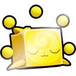 Shiny Golden Psychic Seal