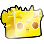 Shiny Golden Pufferfish