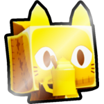 Shiny Golden Pumpkin Spice Cat