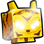 Shiny Golden Quantum Tiger