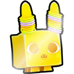 Shiny Golden Rave Bunny