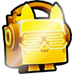 Shiny Golden Rave Cat