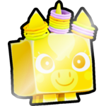 Shiny Golden Rave Unicorn