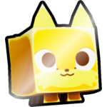 Shiny Golden Red Fox