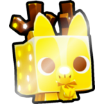 Shiny Golden Reindeer Corgi