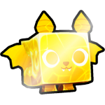 Shiny Golden Relic Bat