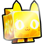 Shiny Golden Relic Cat