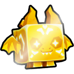 Shiny Golden Relic Dragon