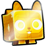 Shiny Golden Relic Raccoon