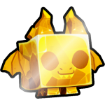Shiny Golden Rock Dragon