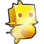 Shiny Golden Rocket Shark