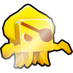 Shiny Golden Rogue Squid