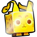 Shiny Golden Runebound Bobcat