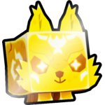 Shiny Golden Runic Wolf