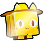 Shiny Golden Safari Cat