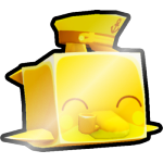 Shiny Golden Sailor Dolphin