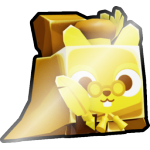 Shiny Golden Scribe Squirrel