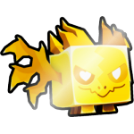 Shiny Golden Shattered Heart Agony
