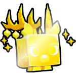 Shiny Golden Silver Stag