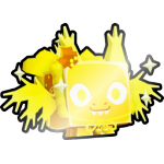Shiny Golden Snowflake Dragon
