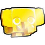 Shiny Golden Spotted Elephant