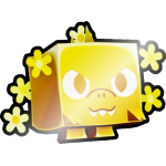 Shiny Golden Spring Dino