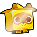 Shiny Golden Strawhat Tanuki